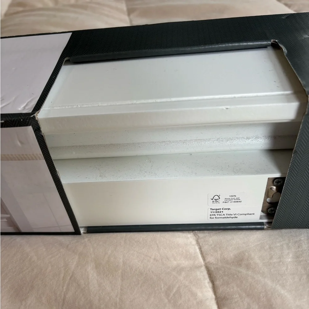 New in Box Shelves